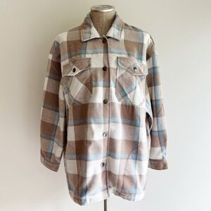 HFX Plaid Shacket